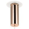 PENDENTE NINHO DOURADO E BRANCO (D)23CM 1X12W 3000K 960LM - WD017S