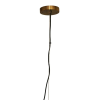 PENDENTE CAJU BRONZE E CONHAQUE (D)40CM (A)52CM 1XE27 40W - RZ001L