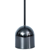 ABAJUR GLO CROMO NEGRO (D)30CM (A)50CM 1XE27 40W - GL014B