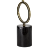 BASE PARA ABAJUR TARSILA DOURADO E PRETO (C)14CM (L)14CM (A)55.5CM 1XE27 40W - GL008