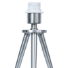 BASE PARA ABAJUR ALLEGRO NIQUELADO (D)26CM (A)42CM 1XE27 40W - GL013N