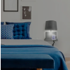 ARANDELA TUTI PRETO E PRETO (C)26CM (L)35CM (A)36CM 1XE27 + LED 43W - ML011B
