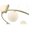 PENDENTE SAMBA DOURADO E BRANCO (D)60CM (A)22CM 6XG9 150W - HL012M