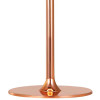 ABAJUR BAJU COBRE E PRETO (D)25CM (A)40CM 1XE27 40W - OP049TS