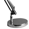 ABAJUR SCOPE CROMADO E BRANCO (D)15CM (A)72CM 1XE27 40W - HU3002C