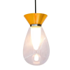 Pendente Kito Bronze E Transparente (D)13Cm (C)0Cm (L)0Cm (A)24,5Cm 1X25W 0Lm G9 - HL025