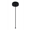 PENDENTE CUICA BRONZE E BRANCO (D)15CM (A)31.5CM 1XE27 BOLINHA 40W - HL008S