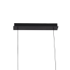 PENDENTE OTO PRETO E ROSE GOLD (C)140CM (L)10CM (A)6CM  6X5W 3000K 3100LM LED