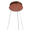 PENDENTE NODO ROSE GOLD (D)50CM (A)15CM 1X36W 3000K 1188LM LED