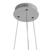 PENDENTE ATOM BRANCO (D)63CM (A)15CM 1X36W 3000K 1188LM LED