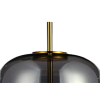 ABAJUR MIA DOURADO E FUME (D)26CM (A)56CM 1X1W 3000K 300LM LED