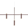 PENDENTE ARCHI BRONZE (C)174CM (L)16CM (A)70CM 7X7W 3000K 3640LM - CD001M
