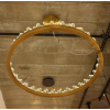 Pendente Roca Dourado E Transparente (D)80Cm (C)0Cm (L)0Cm (A)11Cm 1X36W 3000K 2160Lm Led - BC003G