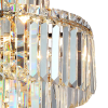 PENDENTE HERA FRENCH GOLD E TRANSPARENTE (D)48CM (A)49CM 10XE14 400W - AQ030G