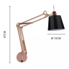 ARANDELA SCOPE COBRE E PRETO (D)15CM (A)67CM 1XE27 40W - HU5001A