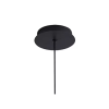 PENDENTE PITUCO DOURADO E PRETO E PRETO (D)9CM (A)26CM 1XGU10 10W - ML016GB