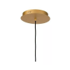 PENDENTE MANACA DOURADO E BRANCO (D)92CM 34X3W 3000K 6120LM - BD003M