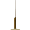Pendente Filó Bronze e Branco (d)20cm (a)28cm 1xg9 5w - RZ005W