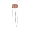 PENDENTE VINHA COBRE E TRANSPARENTE (D)45CM (A)45CM 14XG9 98W - QT001E