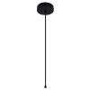 PENDENTE SFERA PRETO (D)26CM (A)3CM 5X5W G9