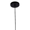 PENDENTE SET PRETO E COBRE (D)18CM (A)3.5CM 1X40W E27