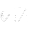 SINGULAR ARANDELA 15CM 3,6W 400L 3000K – BRANCO
