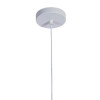 PENDENTE SET BRANCO E NICKEL (D)18CM (A)3.5CM 1X40W E27