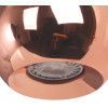 PENDENTE PIN D 12CM X 11.5CM 1XGU10 127V / 220V COBRE - FH015A