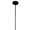 PENDENTE PETIT POA CROMO NEGRO E BRANCO (D)31CM (A)140CM 6XE27 BOLINHA 30W - SQ004B