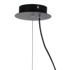 PENDENTE NEO PRETO E BRANCO (C)86CM (L)60CM (A)32CM 12XG9 300W - RE017S