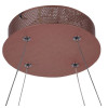 PENDENTE LUMINA ROSE GOLD (D)60CM (A)9.5CM 1X50W 3000K 2500LM - BB007E