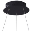 PENDENTE ZIG PRETO (C)57CM (L)47CM (A)26CM 1X35W 3000K 1800LM - TP001B