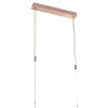 PENDENTE VOILE ROSE GOLD 1X33,6W 3000K 1680LM - BB003