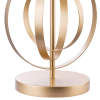 BASE PARA ABAJUR MONDE DOURADO (D)24CM (A)40CM 1XE27 40W - GL004G
