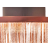 ARANDELA VOILE ROSE GOLD (C)32CM (L)8CM (A)26CM 1X8W 3000K 400LM - BB017
