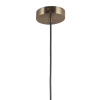 PENDENTE PETIT POA DOURADO E BRANCO 3XE27 15W - SQ001