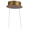 PENDENTE FLUIRE DOURADO 1X30W 3000K 1800LM - RE005