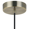 PENDENTE PETIT D 9,3CM X 18,5CM 1XG9 127V / 220V BRONZE E TRANSPARENTE - OP053