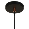 PENDENTE CAGE COBRE E PRETO (D)18CM (A)22CM 1XE27 40W - JY010