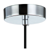 PENDENTE BAR D 14CM X 22CM 1XG9 127V / 220V BRANCO E CROMADO - OP057C