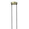 PENDENTE ABAPORU DOURADO E BRANCO (C)92CM (L)30CM (A)23CM 6XG9 150W - HL003W