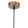 PENDENTE LANTERNA DOURADO E BRANCO (D)50CM (A)32CM 1X16W 3000K 800LM - HC010