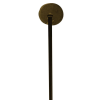 PENDENTE ORBE DOURADO E CHAMPAGNE (C)150CM (L)40CM (A)95CM 9XE27 360W - KY001LG