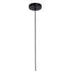 PENDENTE ARAL PRETO (D)53CM (A)55CM 2X4W 3000K 900LM - KE006B