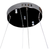 PENDENTE ORBIT CROMADO E TRANSPARENTE (D)62CM (A)3.5CM 1X30W 3000K 1650LM - ID009C