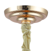 PENDENTE HERA FRENCH GOLD E TRANSPARENTE (D)48CM (A)49CM 10XE14 400W - AQ030G