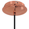 PENDENTE PIN D 12CM X 11.5CM 1XGU10 127V / 220V COBRE - FH015A