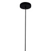 PENDENTE PETIT POA CROMO NEGRO E BRANCO (C)98CM (L)15CM (A)28CM 5XE27 BOLIN - SQ002B