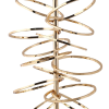BASE PARA ABAJUR VENETO DOURADO (D)13CM (A)54CM 1XE27 40W - MI003