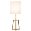 BASE PARA ABAJUR VENETO DOURADO (C)22CM (L)18CM (A)52.5CM 1XE27 40W - MI004